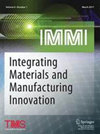 Integrating Materials and Manufacturing Innovation杂志封面